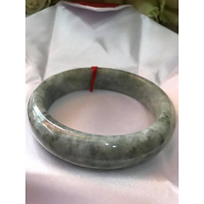 VÒNG CẨM THẠCH NAM BẢN HẸ ĐẬU 62MM MỚI ĐÁ THIÊN NHIÊN MÀU XÁM BÔNG NAM 72KG ĐẾN 88KG ĐEO