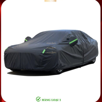 Bạt phủ ô tô thương hiệu MACSIM dành cho Toyota rush - màu đen- bạt phủ trong nhà và ngoài trời