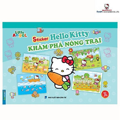 Sách - Sticker Hello Kitty - Khám Phá Nông Trại - Minh Thắng