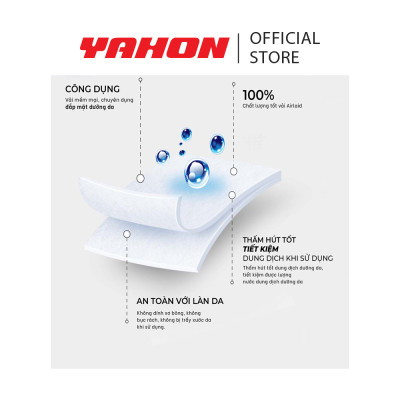 Combo Hộp Bông Dưỡng Da Giữ Ẩm POP-PUF Airlaid, 200 Miếng/Hộp