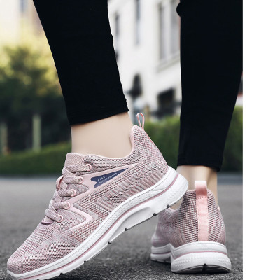 Giày thể thao nữ, giày chạy bộ đế êm nhẹ, thoáng khí đế cao su đúc, chống trơn trượt hạn chế mòn  – GNU1004A