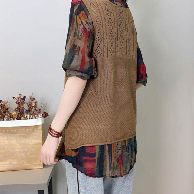 Áo ghile len nữ dạng lưới, thiết kế 2 túi trước siêu xinh, phong cách  đường phố cá tính Gl07