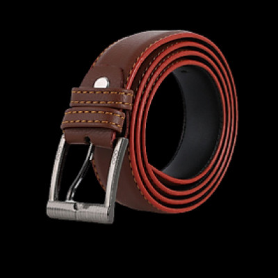 Dây thắt lưng nữ Huy Hoàng 3P may viền màu bò,HC5001