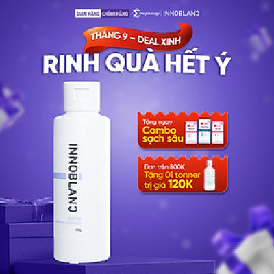 Innoblanc – Enzyme Powder Cleanser 60g | Sữa Rửa Mặt Dạng Bột Làm Sạch Sâu, Dưỡng Ẩm, Phù Hợp Mọi Loại Da
