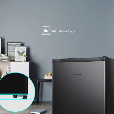 Tủ lạnh Mini Bar Hisense 45 Lít HR05DB tiết kiệm điện, thiết kế gọn nhẹ, bảo hành 24 tháng - HÀNG CHÍNH HÃNG