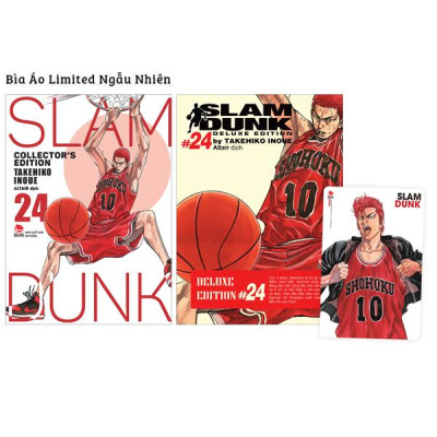 Sách - Slam Dunk - Deluxe Edition - Tập 24 - Tặng Kèm Obi + Bìa Áo Limited Ngẫu Nhiên + Card