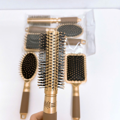 Set 3 lược chải gỡ rối, lược masage da đầu, tạo kiểu, làm phồng chân tóc chuyên dụng cao cấp