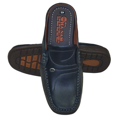 Dép Bít Mũi Nam HÀ NAM Da Bò Thật Cao Cấp GSB2102