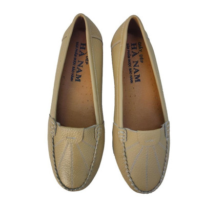 Giày Mọi Nữ Đế Bệt Da Bò Thật TiTi ĐÔ Cao Cấp GBBN2049