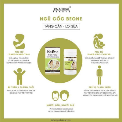 Ngũ Cốc Tăng Cân Beone 500g - Ngũ Cốc Lợi Sữa - Bổ Sung Dinh Dưỡng Từ 15 Loại Hạt Nhập Khẩu