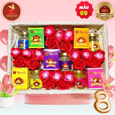 QUÀ TẶNG QUỐC TẾ PHỤ NỮ 8/3 YẾN SÀO NHÂN VIỆT - MẪU 09