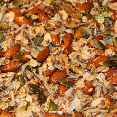 Hạt Bí Xanh Tươi Real Food (500g)