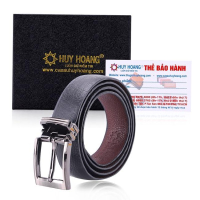 HP5411-12-15-16 - Dây thắt lưng nữ da đà điểu Huy Hoàng 2,5P trơn màu đen, nâu đất, nâu đỏ, vàng