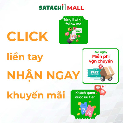 Viên Bột Trái Nhàu Nguyên Chất SATACHI – 100% Trái Nhàu – Dạng Viên Tiện Lợi – Hộp 180 viên