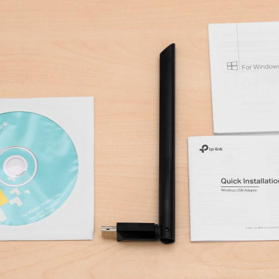 USB Wifi Chuẩn AC600 TP-Link T2U Plus Đen - Hàng chính hãng