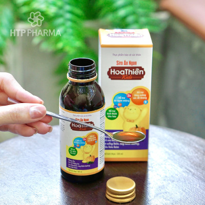 Siro Ăn Ngon Hoa Thiên SẮC NGỌC KHANG giúp hổ trợ kích thích hệ tiêu hóa & ăn ngon miệng chai 120ml