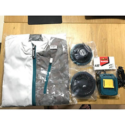 ÁO VEST LÀM MÁT PIN 18V (KHÔNG KÈM PIN VÀ ĐẾ SẠC) MAKITA DFV210ZL- HÀNG CHÍNH HÃNG