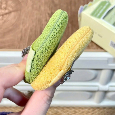 COMBO Hộp 3 Bông Mút Rửa Mặt Amortals, Mút Rửa Mặt Bọt Biển, Làm Sạch Mặt, Bông Mút Hình Giọt Nước - HÀNG CHÍNH HÃNG MINIIN