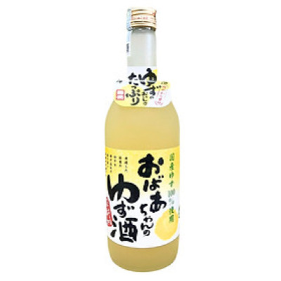 Rượu Mùi Obaachan No Yuzushu 7% 720ML