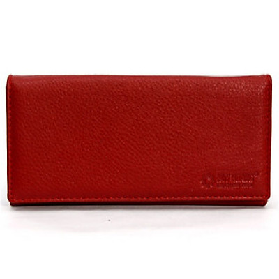 HJ3111-12-13-14-15 - Bóp nữ da thật cao cấp Huy Hoàng 3 gấp màu da, đen, đỏ, hồng, nâu