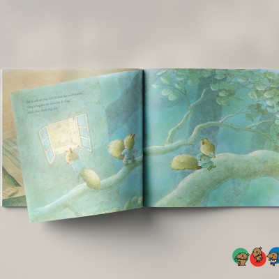 Truyện Ehon bé 3-4-5 tuổi - Bạn của đêm 