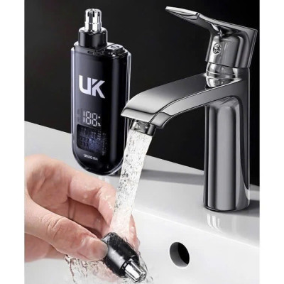 Máy cắt tỉa lông mũi chuyên nghiệp pin sạc chống nước MÀU ĐEN hoàn hảo cho vẻ ngoài của bạn