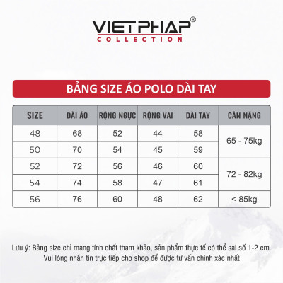 Áo Polo Nam VIỆT PHÁP Form Luxury - Thun 4 Chiều Sọc Túi Dài Tay, lịch lãm, sang trọng 23002