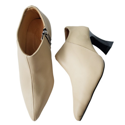 Giày Cao Gót BIGGBEN Da Bò Thật Cao 6 Phân SDCG107