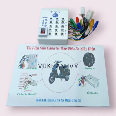 BÁO LỔI ĐỌC LỔI KIỂM TRA IC ĐỘNG CƠ TAY GA  XE ĐIỆN XE ĐẠP ĐIỆN KÈM THEO TÀI LIỆU HƯỚNG DẪN