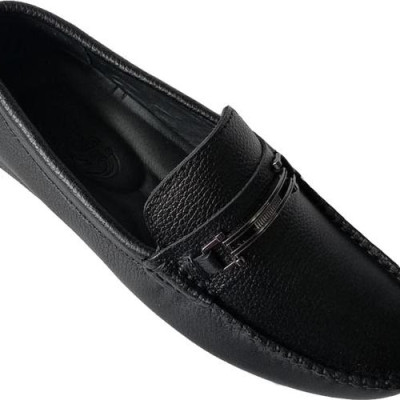 Giày Mọi Đế Âm Nam BIGGBEN Da Bò Thật Cao Cấp GM121