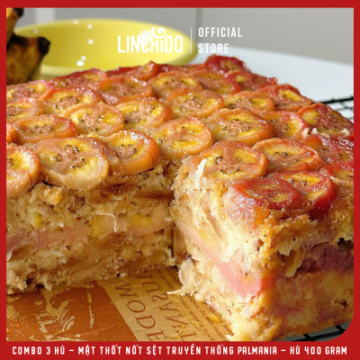 Combo 3 hủ - Mật thốt nốt sệt truyền thống PALMANIA | Nguyên Chất, Tự Nhiên (400 GRAM Hủ PET )