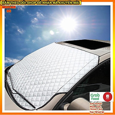 Bạt chống nắng kính lái ô tô,Tấm che nắng kính lái ô tô xe hơi cả loại che trong và ngoài xe 4.7