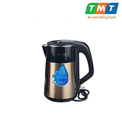 [HÀNG CHÍNH HÃNG] Ấm siêu tốc 2 lớp Osako OSA-300 dung tích 2L, lòng ấm bằng inox 304 đúc nguyên khối