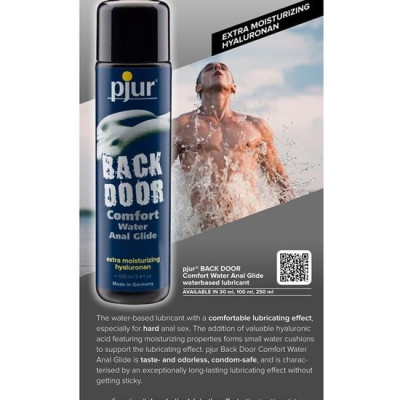 Gel bôi trơn cho quan hệ đường hậu Pjur Backdoor Moisturising Anal Glide 100ml cấp ẩm tốt làm dịu da an toàn