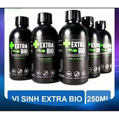 1 CHAI MEN VI SINH XTRA BOI XỬ LÝ LÀM TRONG NƯỚC KHỬ MÙI BỂ CÁ CẢNH CHĂN NUÔI