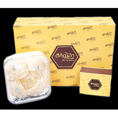 Tổ yến Trắng tinh chế Đảo Yến Phú Quốc - Yến sào nguyên chất tinh chế (5 tổ/50gr) - 100% khai thác tại đảo Phú Quốc 