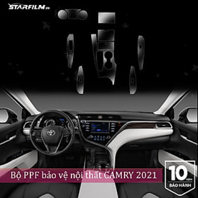 CAMRY 2021 ~ 2022 PPF TPU nội thất chống xước tự hồi phục STARFILM