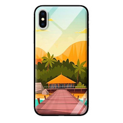 Ốp kính cường lực cho iPhone X Quê Nhà - Hàng chính hãng