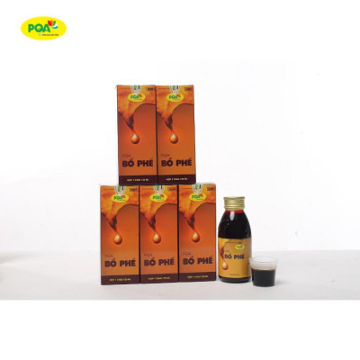 Bổ Phế PQA Giúp Nhuận Phế, Tiêu Đờm, Giảm Ho Và Đau Rát Họng Kéo Dài Hộp 125ml