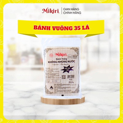Bánh tráng không nhúng nước 35 lá Mikiri x 105gr Combo lựa chọn