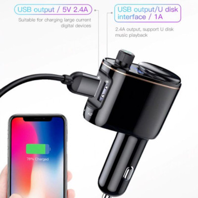 Tẩu nghe nhạc ô tô, xe hơi cao cấp Baseus CCALL-RH01