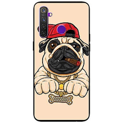 Ốp lưng dành cho Realme 6i mẫu Pulldog Hiphop Nền Vàng