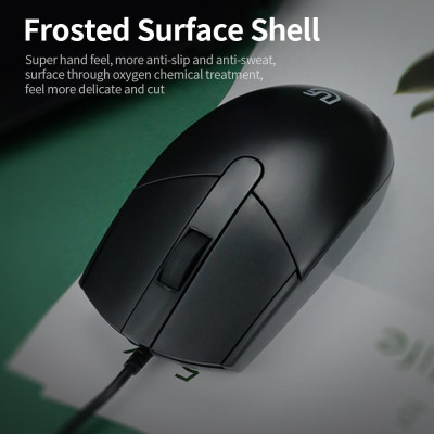 Chuột uFound U-68 có dây cho văn phòng doanh nghiệp hỗ trợ USB 1200DPI 