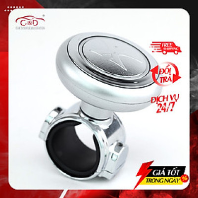 Tay Quay Trợ Lực Vô Lăng Ô Tô CIND Sport X JM-7604PS Màu Bạc