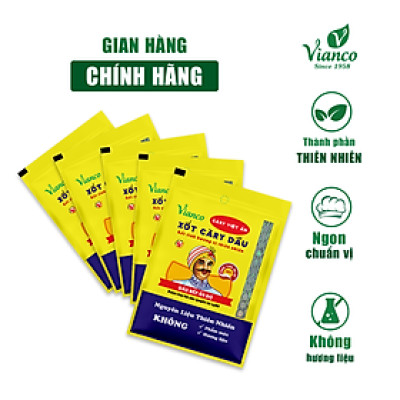 Xốt Cà Ri Dầu Việt Ấn 05 gói x 25gr