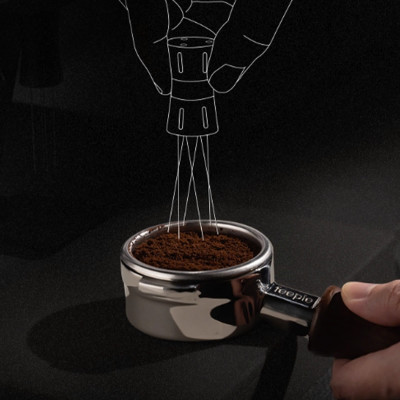 Kim tán bột cà phê thông minh WDT Feepie