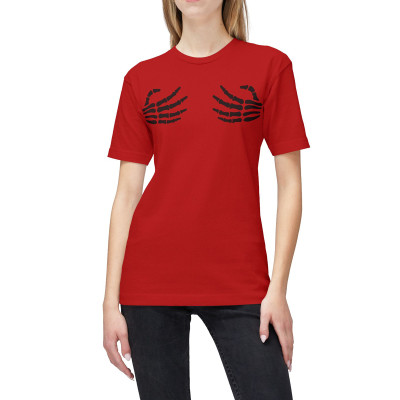 Áo Thun Nữ 100% Cotton 220gsm In Hình Bàn Tay