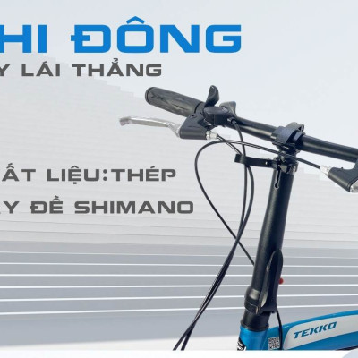 Xe đạp thể thao TEKKO G1 20 inch - xe đạp gấp đôi - gấp khung tiện lợi