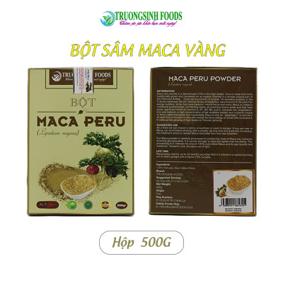 Sâm Bột Maca Peru Vàng - Lepidium Meyenii