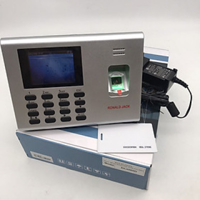 Máy chấm công RONALD JACK DG600ID cảm biến vân tay, bền, chống trầy - Hàng Chính Hãng 